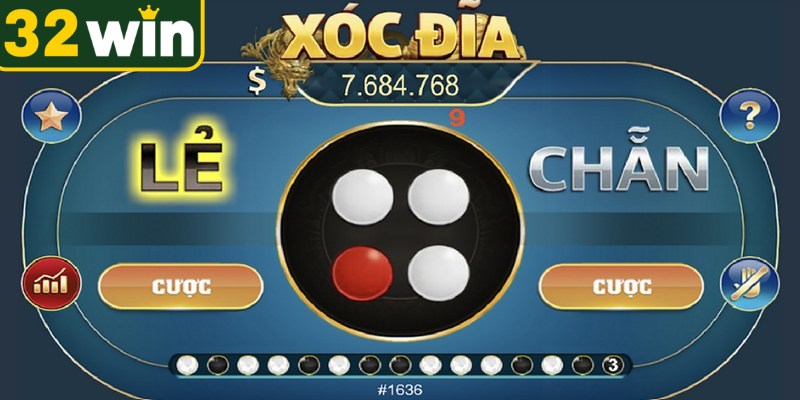 Cách chơi xóc đĩa 32WIN ẵm trọn tiền nhà cái